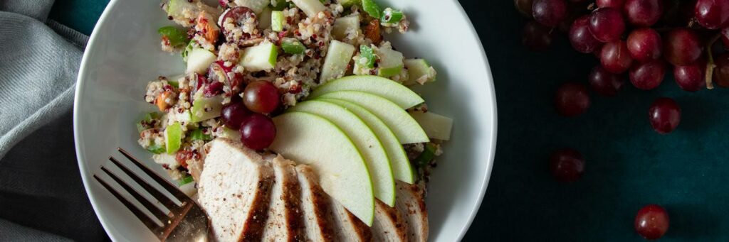 Waldorf Quinoa Chicken Salad